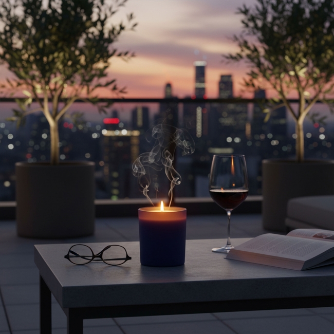 Bougie en cire végétale Made in France - 5