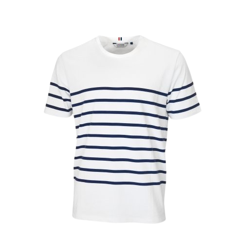 Marinière manches courtes Made in France - Marin