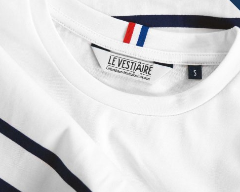 Marinière manches courtes Made in France - Marin - 3