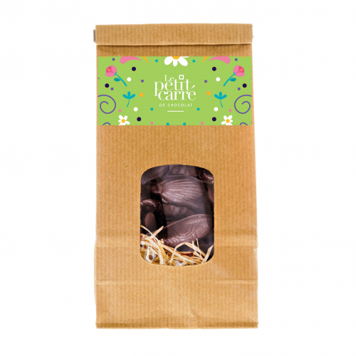 Sachet 100g de friture de chocolat noir 56% Bio