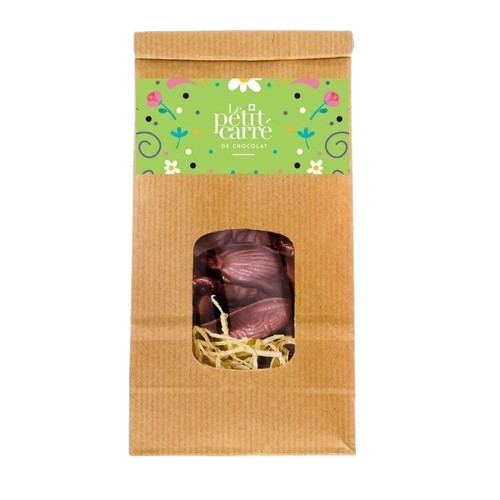 Sachet de 100g de friture de chocolat au lait 41% Bio