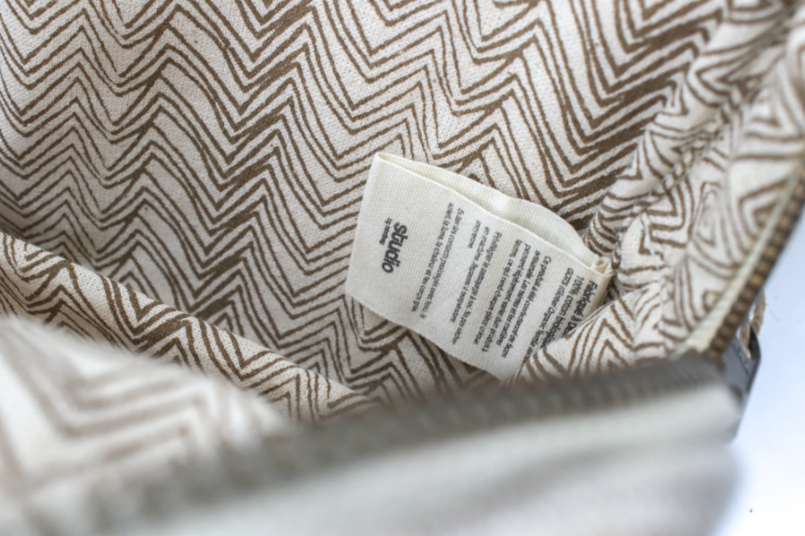 Sac banane en coton bio - Valentine - 17