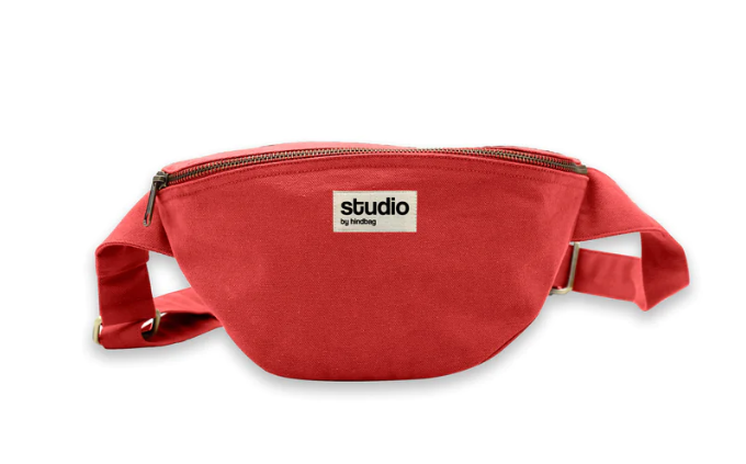 Sac banane en coton bio - Valentine - 6