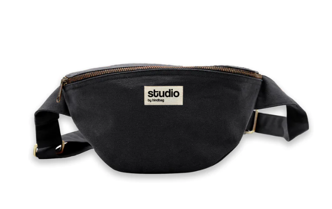 Sac banane en coton bio - Valentine - 9