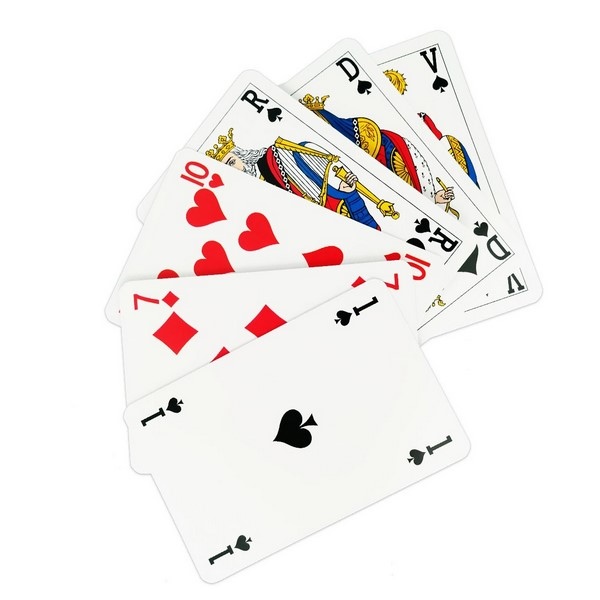 Jeu de belote - 33 cartes - carton 290 g