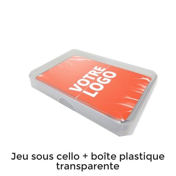 Jeu de belote - 33 cartes - carton 290 g -
