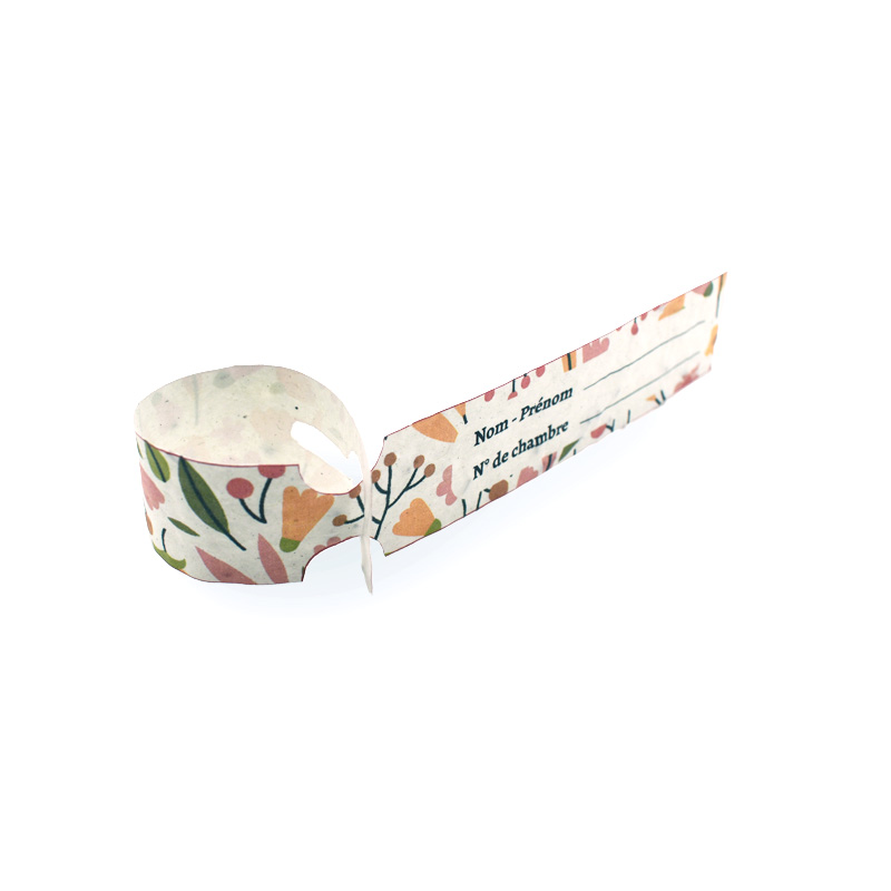 Étiquette bagage en papier à planter Made in France -