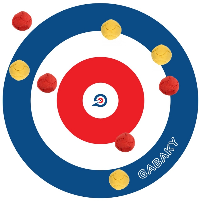 Jeu qui mélange pétanque, palet et curling - Made in France 