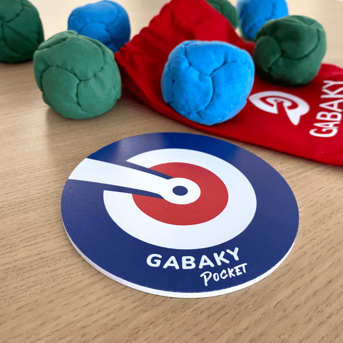 Jeu de poche qui mélange pétanque, palet et curling - Made in France  -