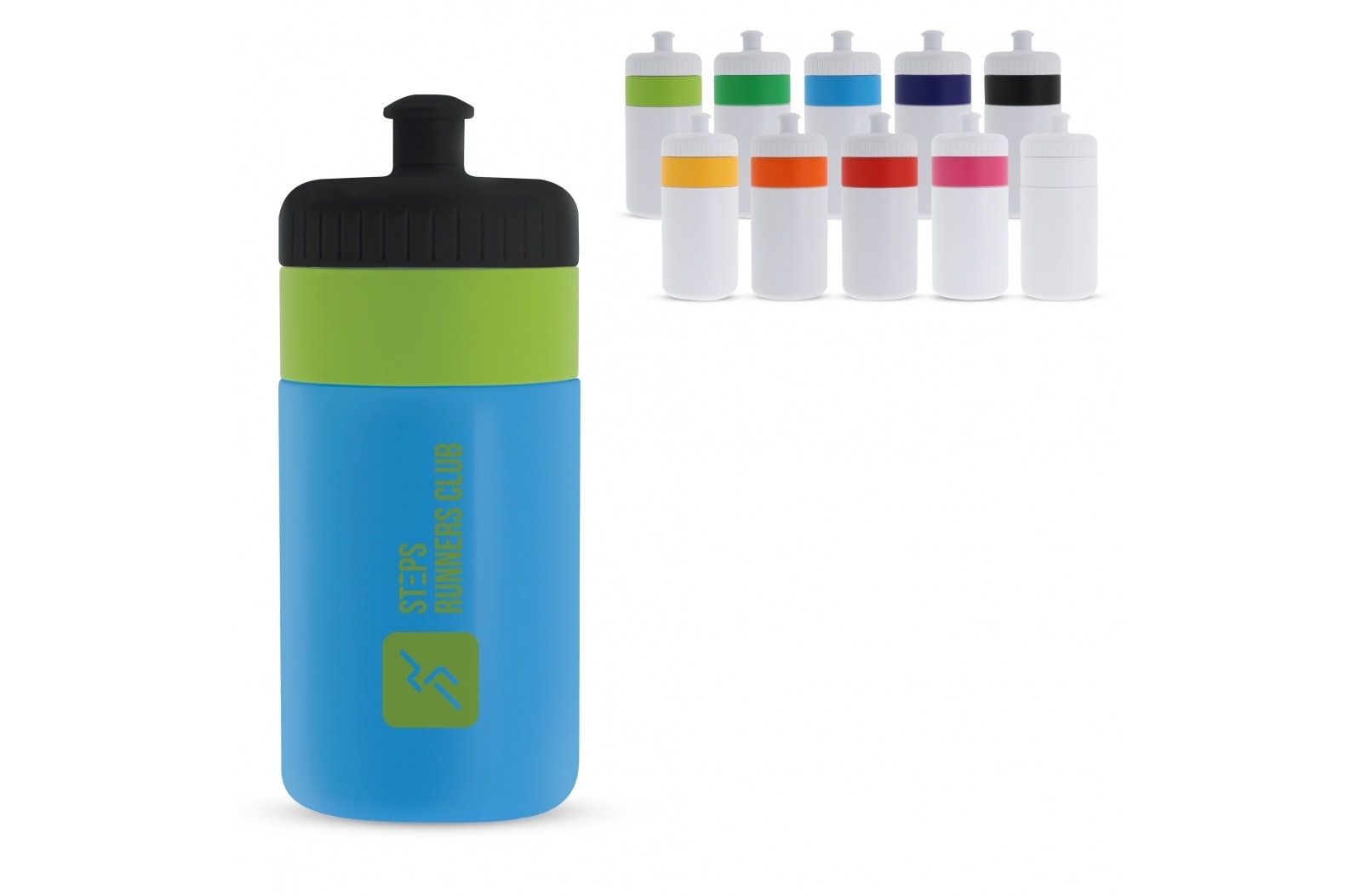 Bouteille de sport avec bord 500ml
