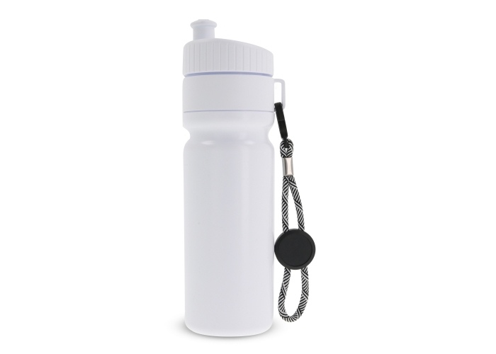 Bouteille de sport avec cordon 750ml -