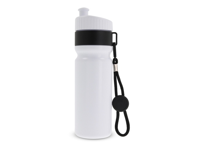 Bouteille de sport avec cordon 750ml -