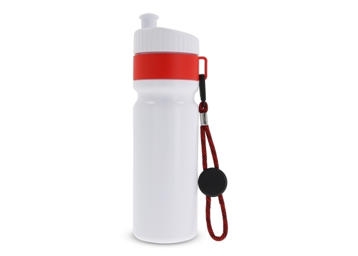Bouteille de sport avec cordon 750ml -