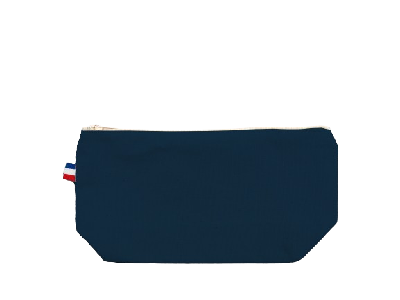Trousse avec soufflet de fond 240 g en coton made in France - Elise - 3