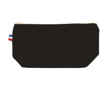 Trousse avec soufflet de fond 240g en coton bio Made in France - Nina - 3