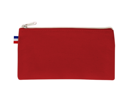 Trousse en coton recyclé Made in France - Zélie - 2