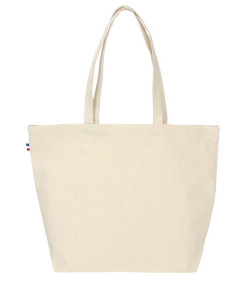 Sac de plage en coton recyclé Made in France - Dominique - 2