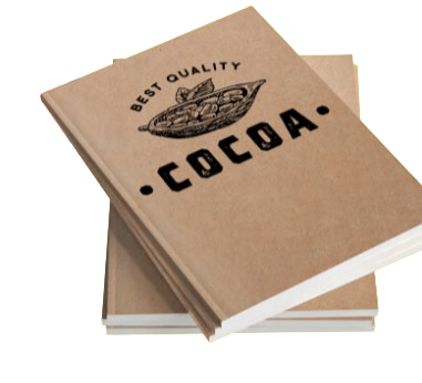 Carnet à base de coque de cacao Made in France