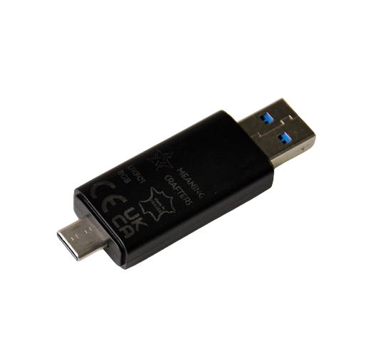 Clé USB en plastique recyclé Made in France  -