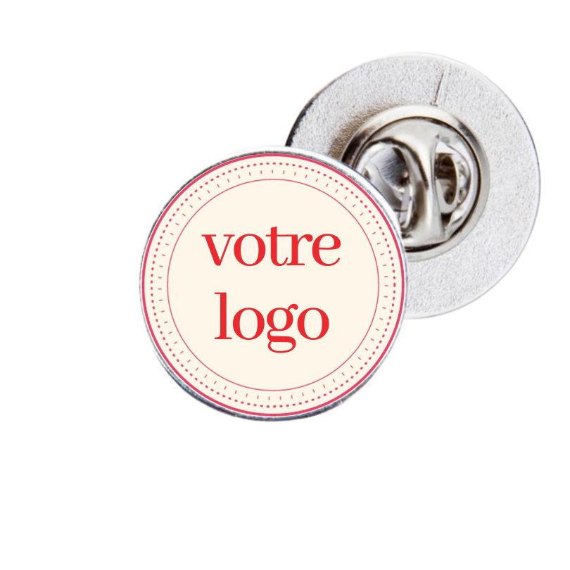 Pin's en métal rond 20 mm