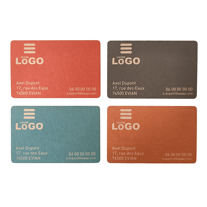 Carte de visite en bois Made in France -