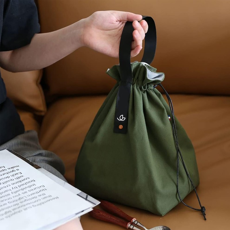 Sac repas en coton recyclé GRS et Origine France Garantie - 7