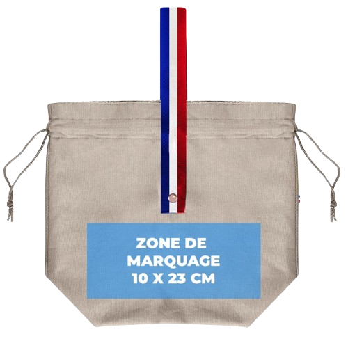 Sac repas en coton recyclé GRS et Origine France Garantie - 6