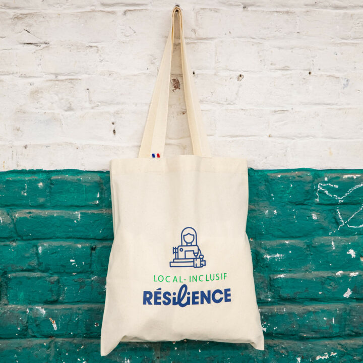 Tote bag en coton recyclé fabriqué en France  - 3