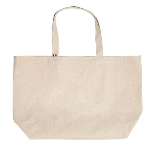 Sac cabas en coton bio fabriqué en France  -