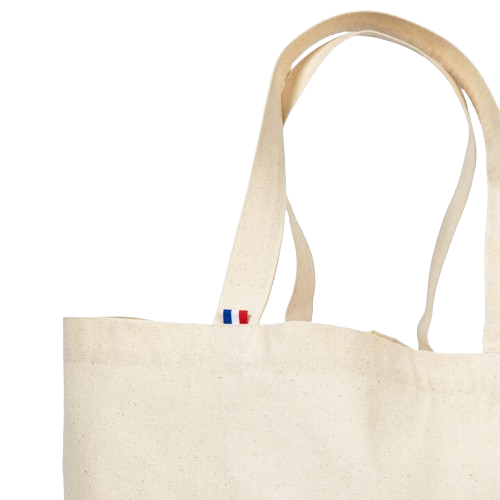 Sac cabas en coton bio fabriqué en France  -