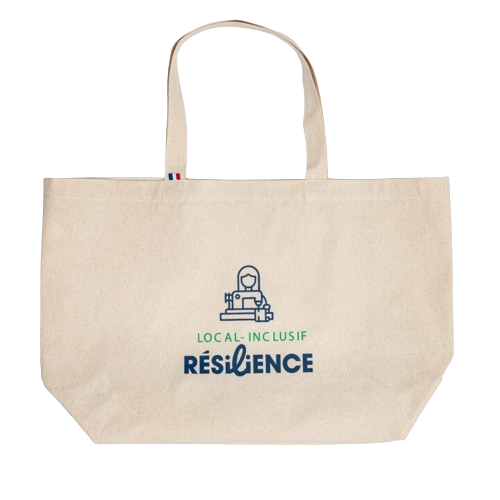 Sac cabas en coton bio fabriqué en France 