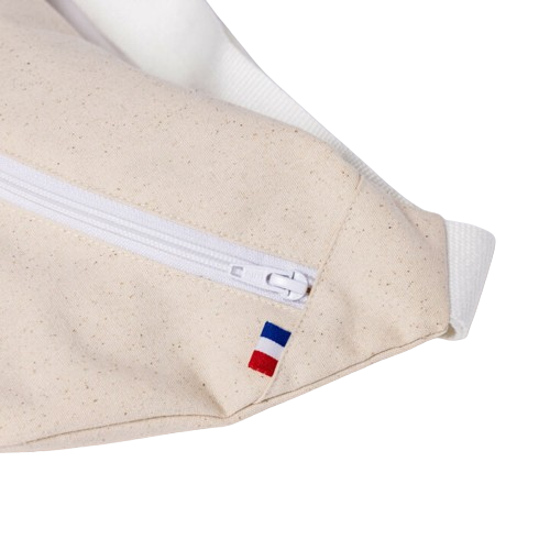 Sac banane en coton bio fabriqué en France   -