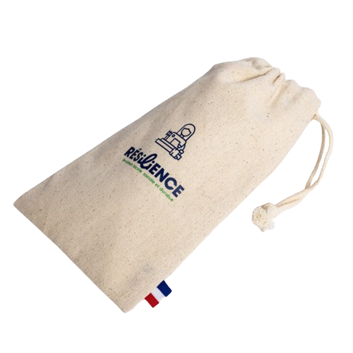 Etui à lunettes en coton bio fabriqué en France  -