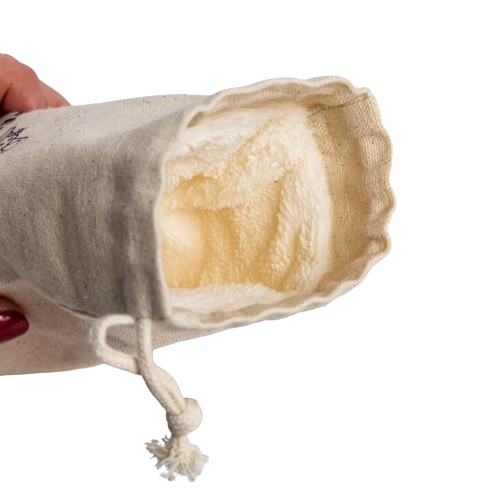 Etui à lunettes en coton bio fabriqué en France  -