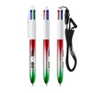 BIC® 4 Colours® Flags Collection avec lanyard