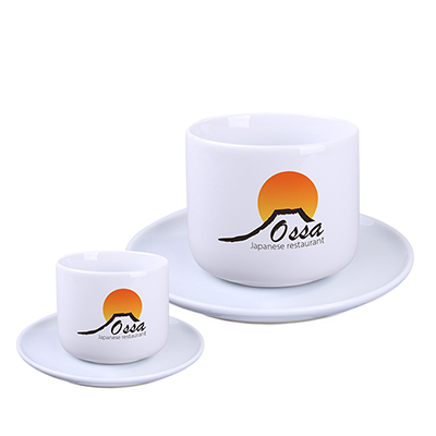 Set de 2 tasses avec assiettes - Osaka Set