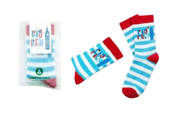 Chaussettes pour bébés en coton biologique GOTS  - 4