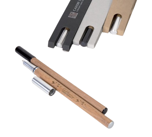 Stylo bille en bois de chêne français -
