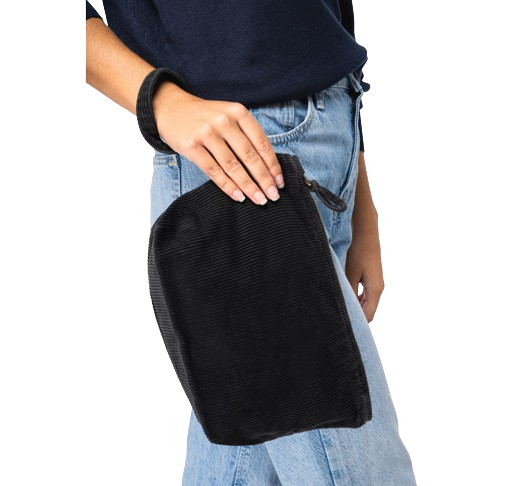 Pochette en velours côtelé en coton bio - 3