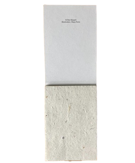 Bloc-notes en bouse d'éléphant  - 2