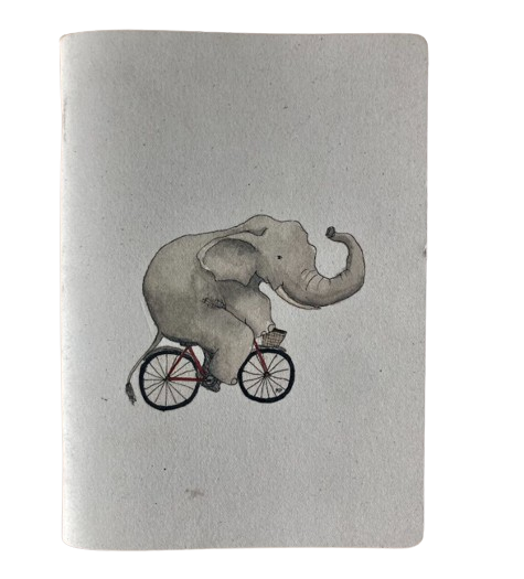 Carnet en bouse d'éléphant  - 2