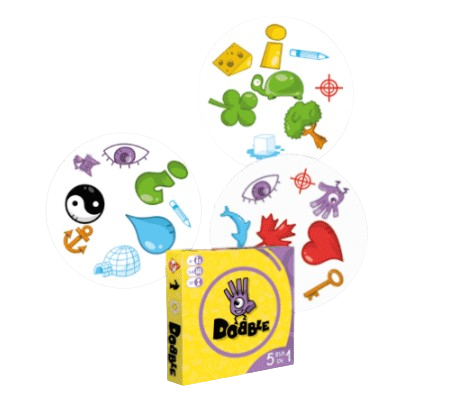 Jeu de cartes : Dobble, jeu d'observation et de rapidité