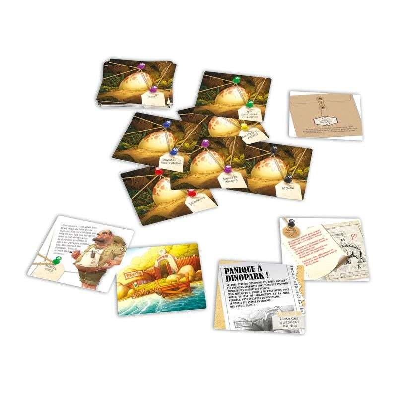 Jeu de cartes : Enquêtes Express, jeu d'investigation coopératif -