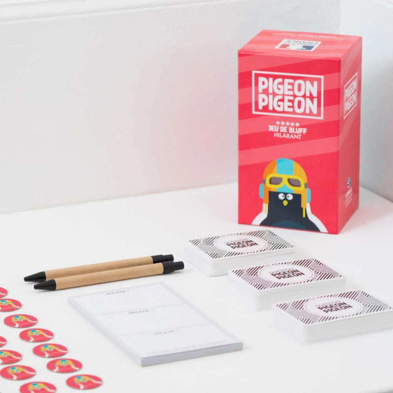 Jeu de cartes : Pigeon Pigeon, questions insolites pour bluffer - 2