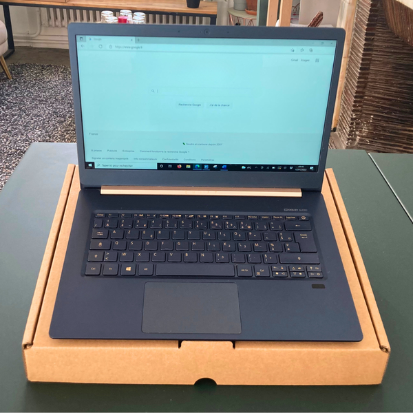 Support d'ordinateur en carton multi-fonction Made in France et personnalisable - 5