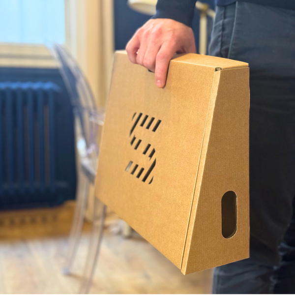 Support d'ordinateur en carton multi-fonction Made in France et personnalisable - 7