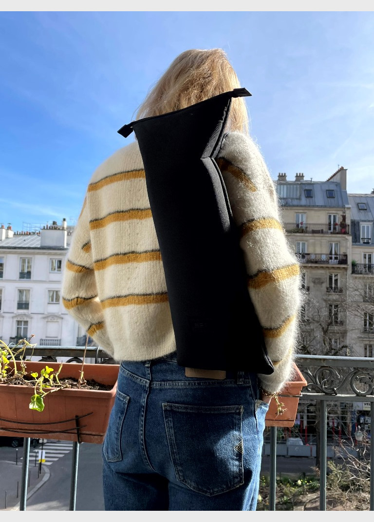 Sac pour batterie de vélo électrique en tissu upcyclé - 3