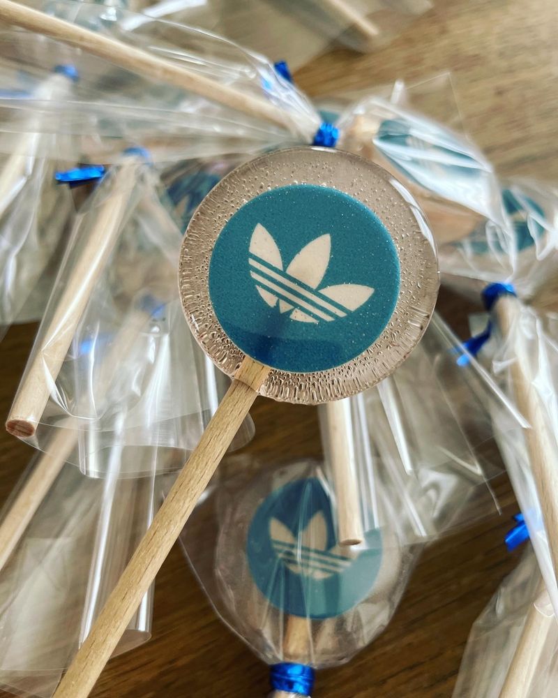 Sucette ronde personnalisable  - 2