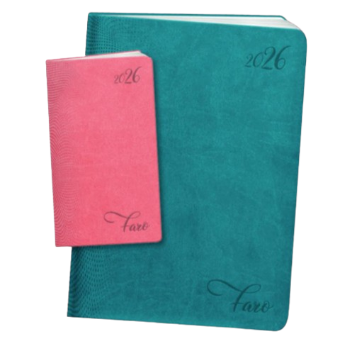 Agenda 2026 en cuir synthétique - Faro