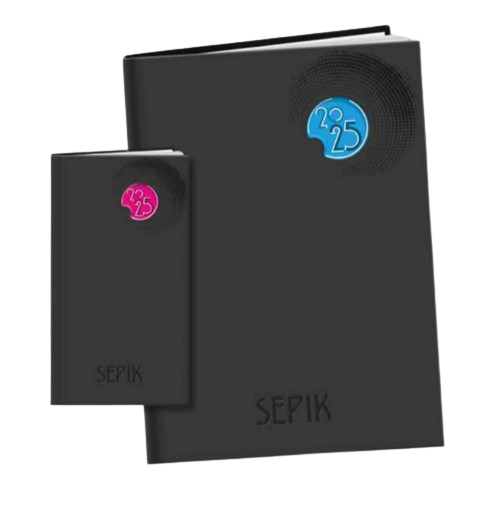 Agenda imitation porcelaine - Sepik